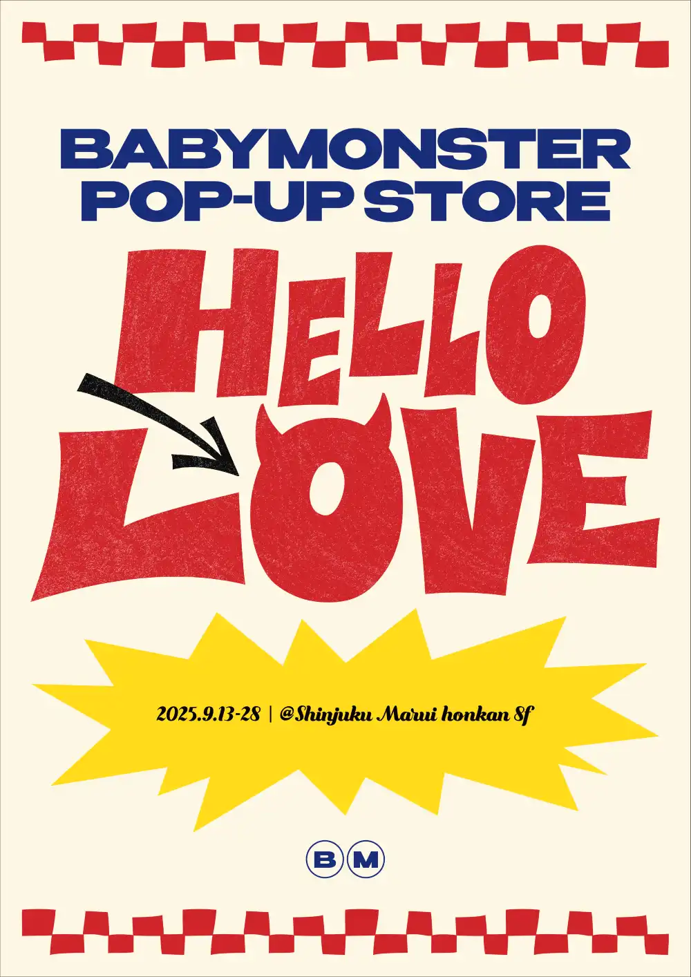 「BABYMONSTER POP-UP STORE」が9月15日に開催|料金やチケット、出演者などを紹介