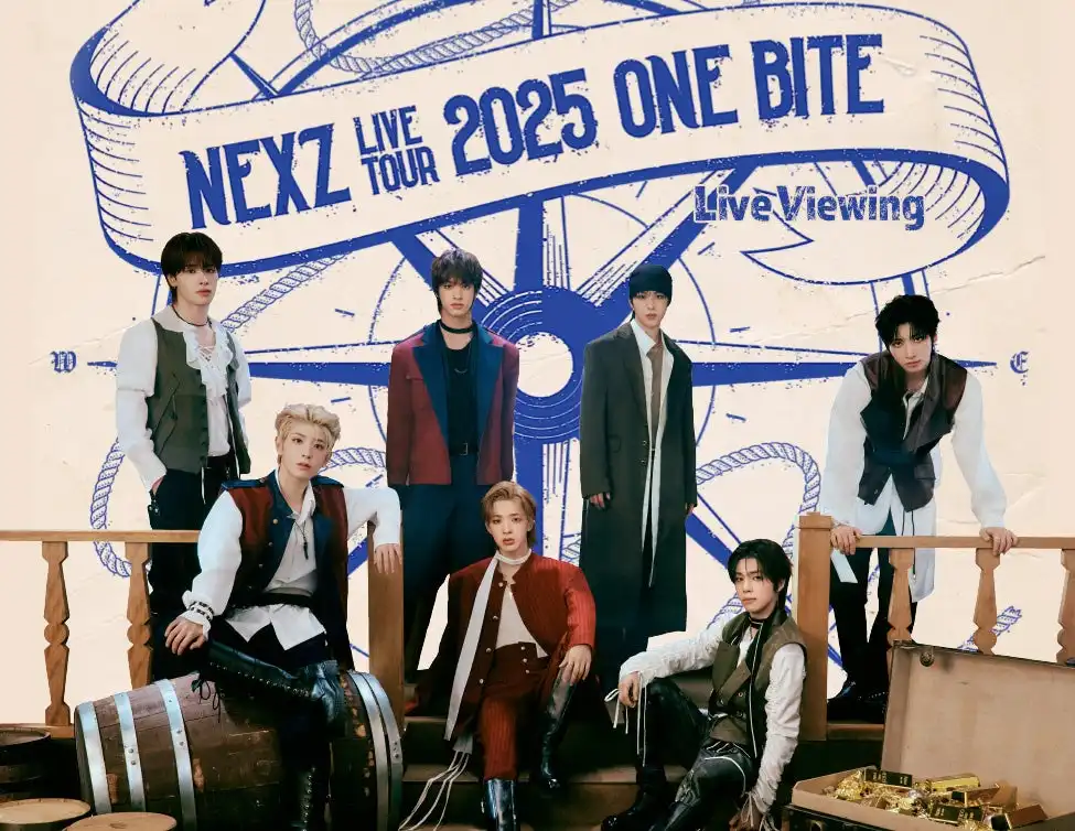 NEXZがライブツアー「One Bite」ファイナル公演のライブビューイングを全国映画館で開催決定、グランキューブ大阪から8月21日に生中継でツアーの締めくくりを配信