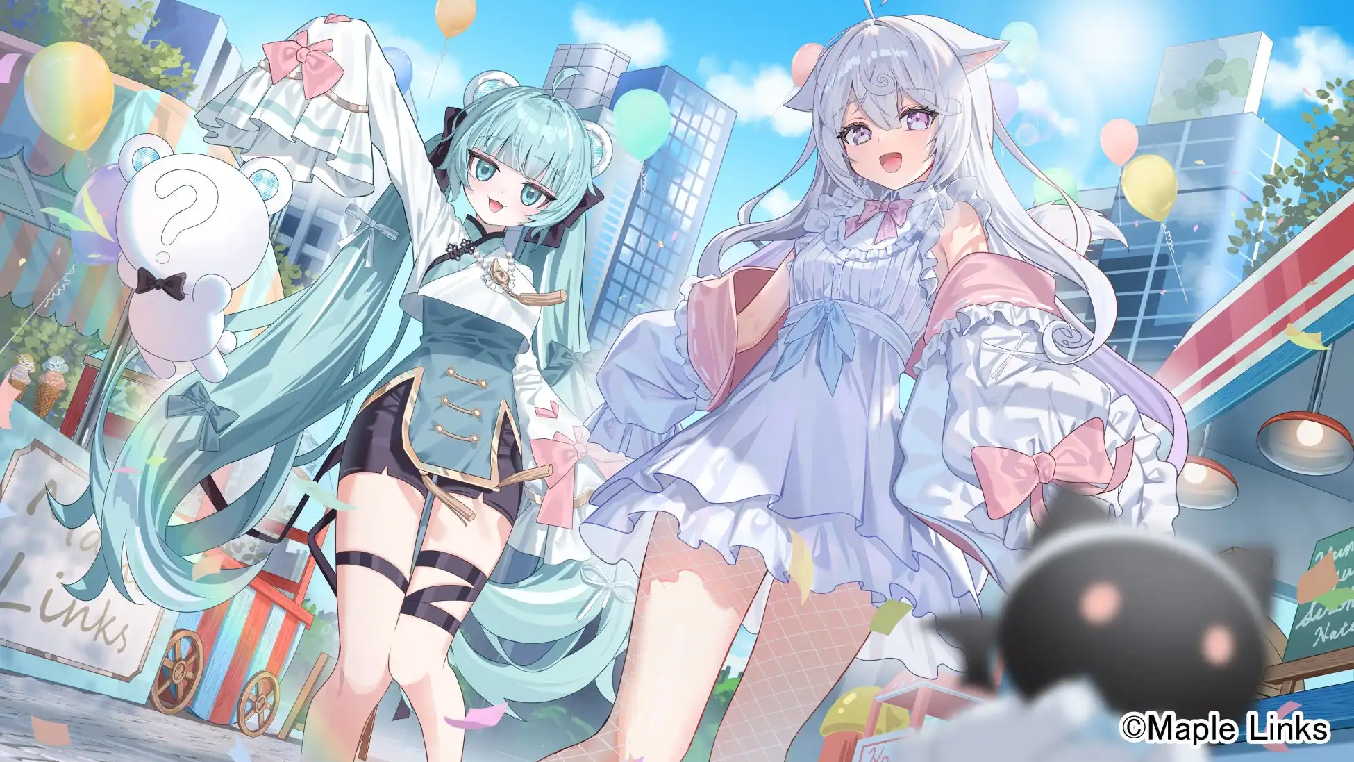 VTuber事務所Maple Linksが1期生白旗はてなと夢守ゆるのデビュー1カ月記念グッズを7月21日より販売開始