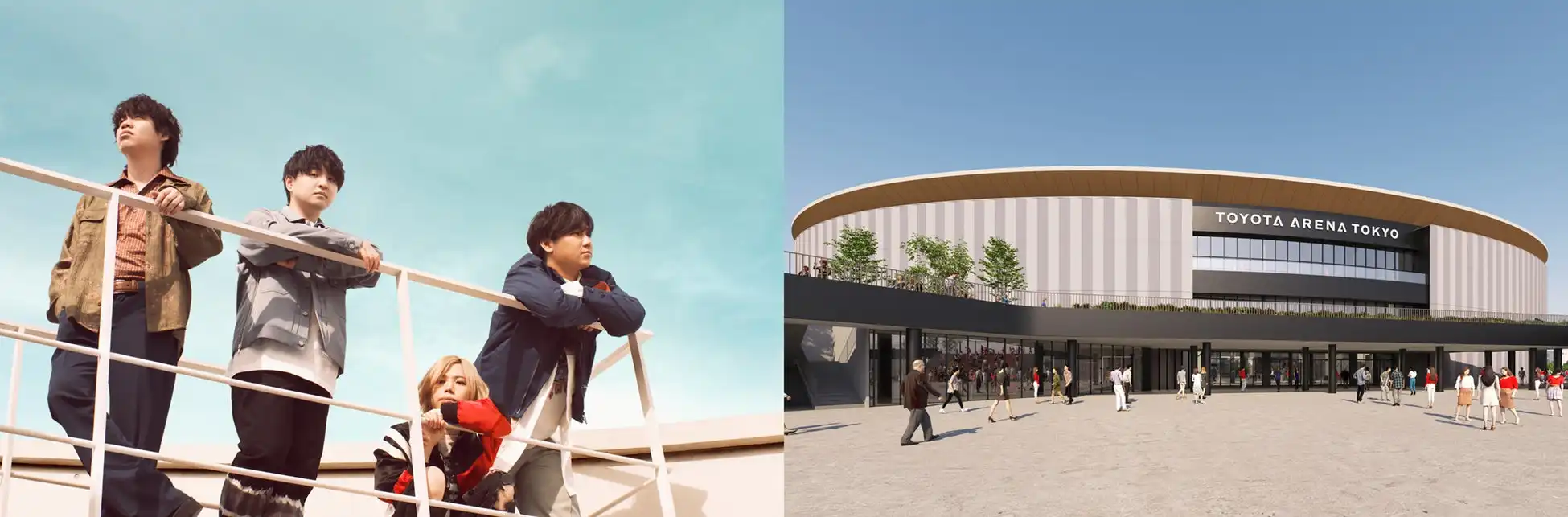Official髭男dismがTOYOTA ARENA TOKYOの音楽ライブこけら落とし公演を担当、2025年10月11日・12日の2日間限定で東京お台場の新アリーナにて開催