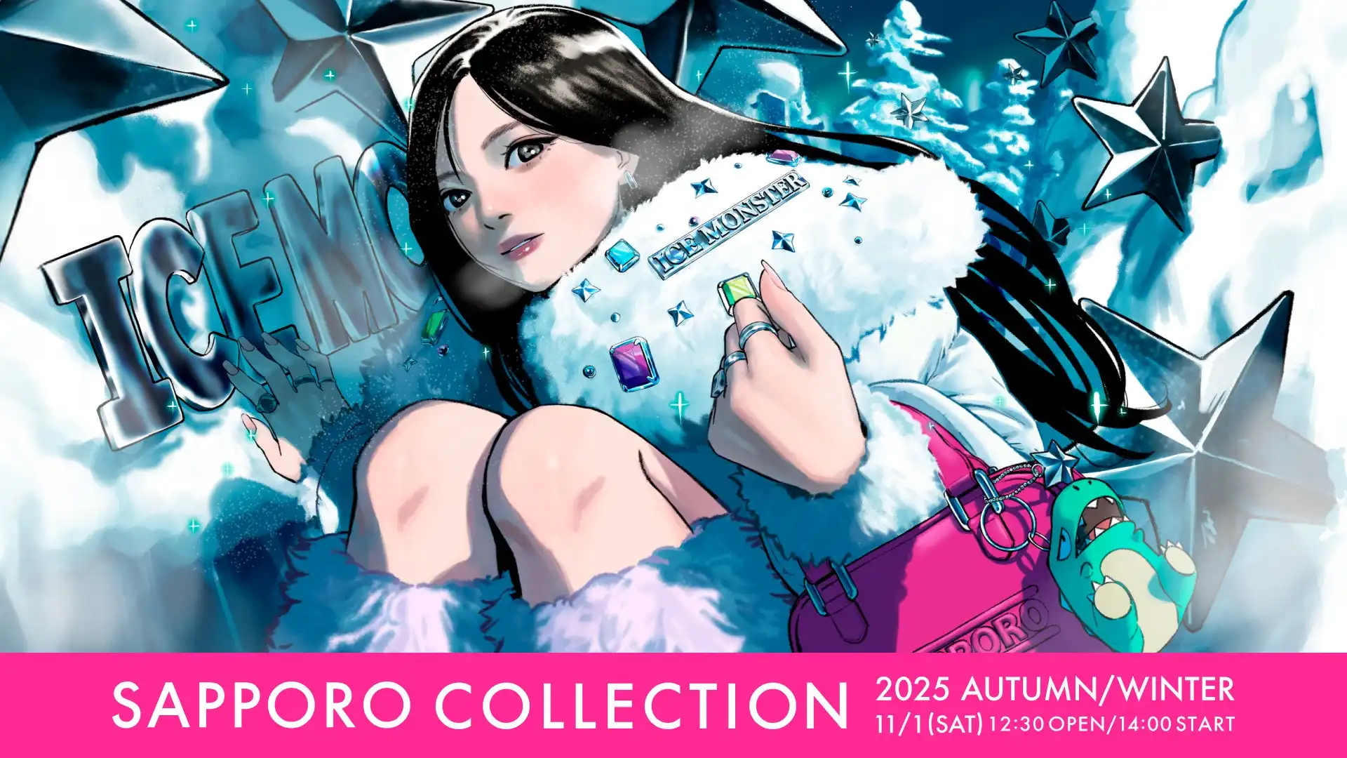 CANDY TUNEがSAPPORO COLLECTION 2025 AWに初出演決定、11月1日に北海きたえーるでアリアナさくららゲストモデルと共演