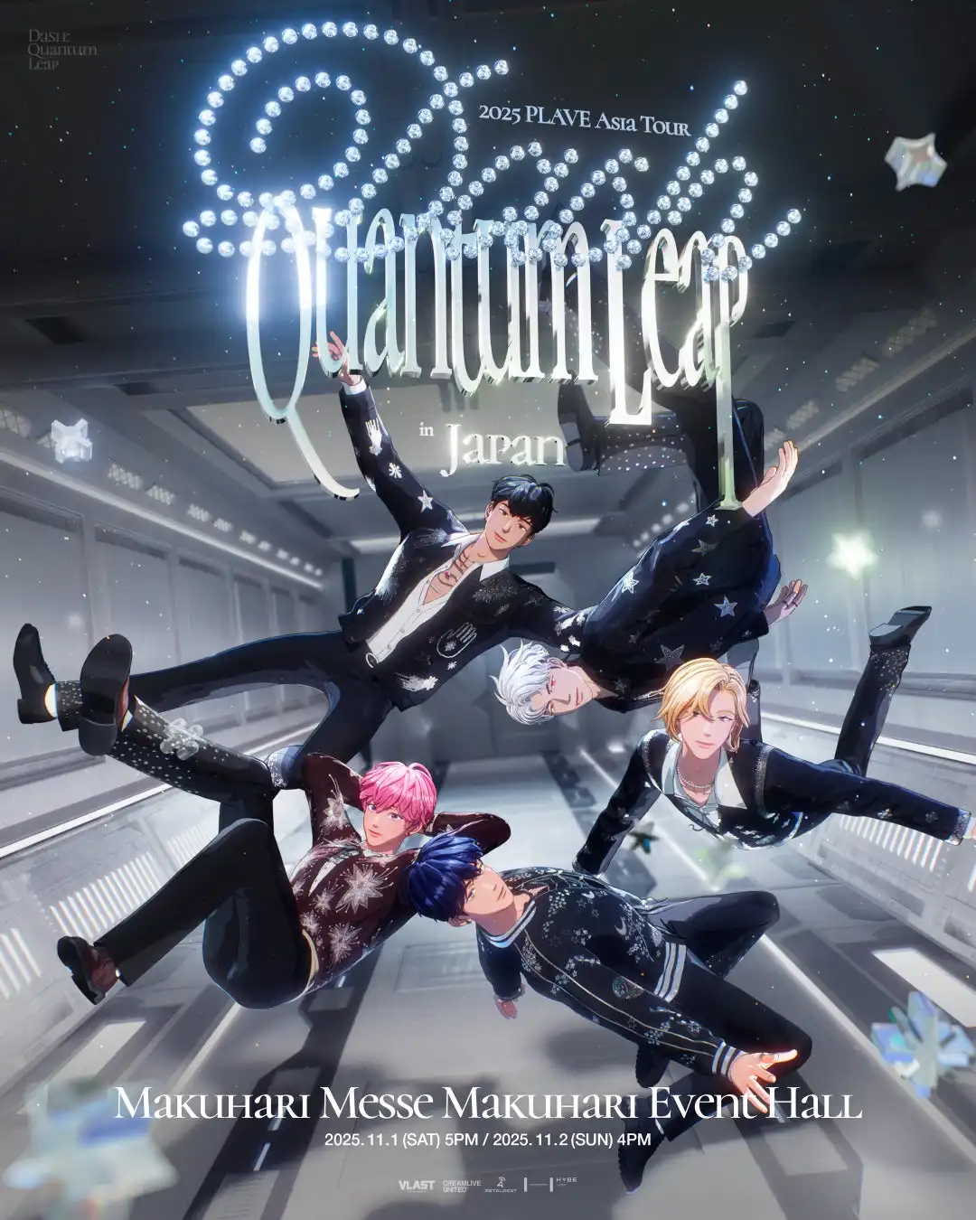 PLAVEが自身初のアジアツアー日本公演『2025 PLAVE Asia Tour [DASH: Quantum Leap] in Japan』の詳細発表、幕張メッセで11月1日・2日開催決定