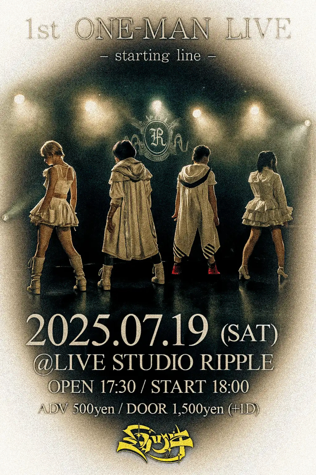 ミカヅキが仙台LIVE STUDIO RIPPLEで1st ONE-MAN LIVE starting lineを2025年7月19日に開催