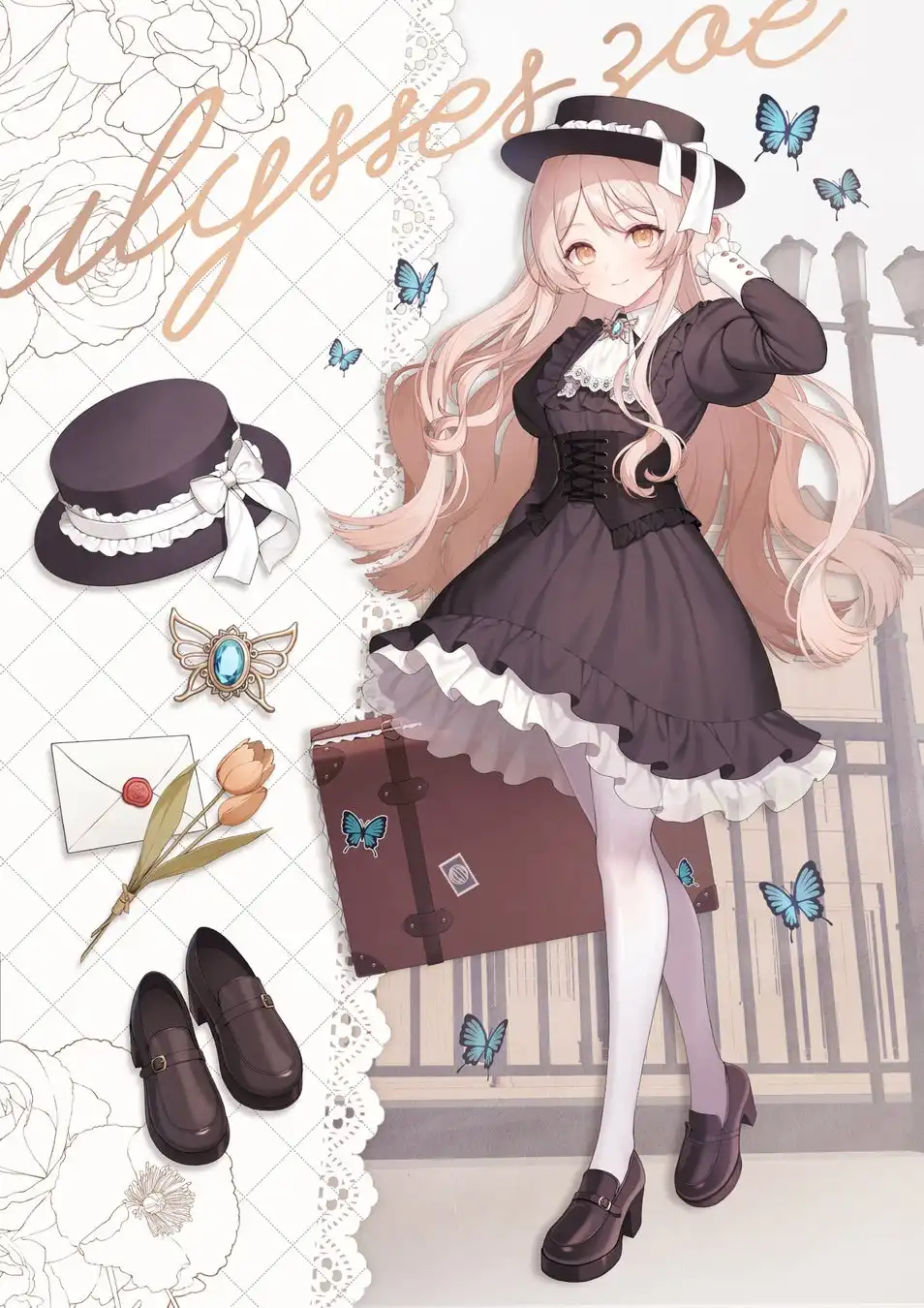 電楽都市が初のVTuber「ユリシス・ゾイ」の所属発表を実施し8月10日に歌ってみた「しあわせレストラン(Cover)」をリリース予定