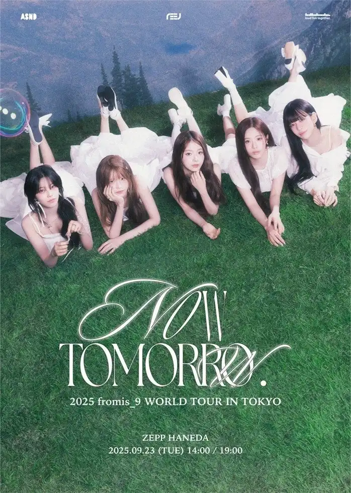 fromis_9がオフィシャルファンクラブ「flover JAPAN」をオープン、デビュー後初のワールドツアー日本公演が9月23日にZepp Hanedaで開催決定
