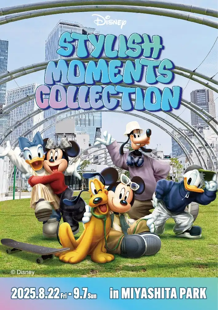 RAYARD MIYASHITA PARKがディズニーキャラクターのミッキーマウスと仲間たちをテーマにした「STYLISH MOMENTS COLLECTION」を8月22日から9月7日まで開催