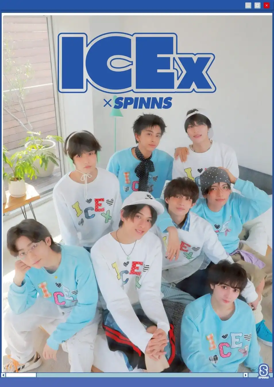SPINNSがICExとのコラボアイテムを8月27日から発売、ウィッシュコアをテーマにした限定商品と9月27日に渋谷でポストカードお渡し会を開催