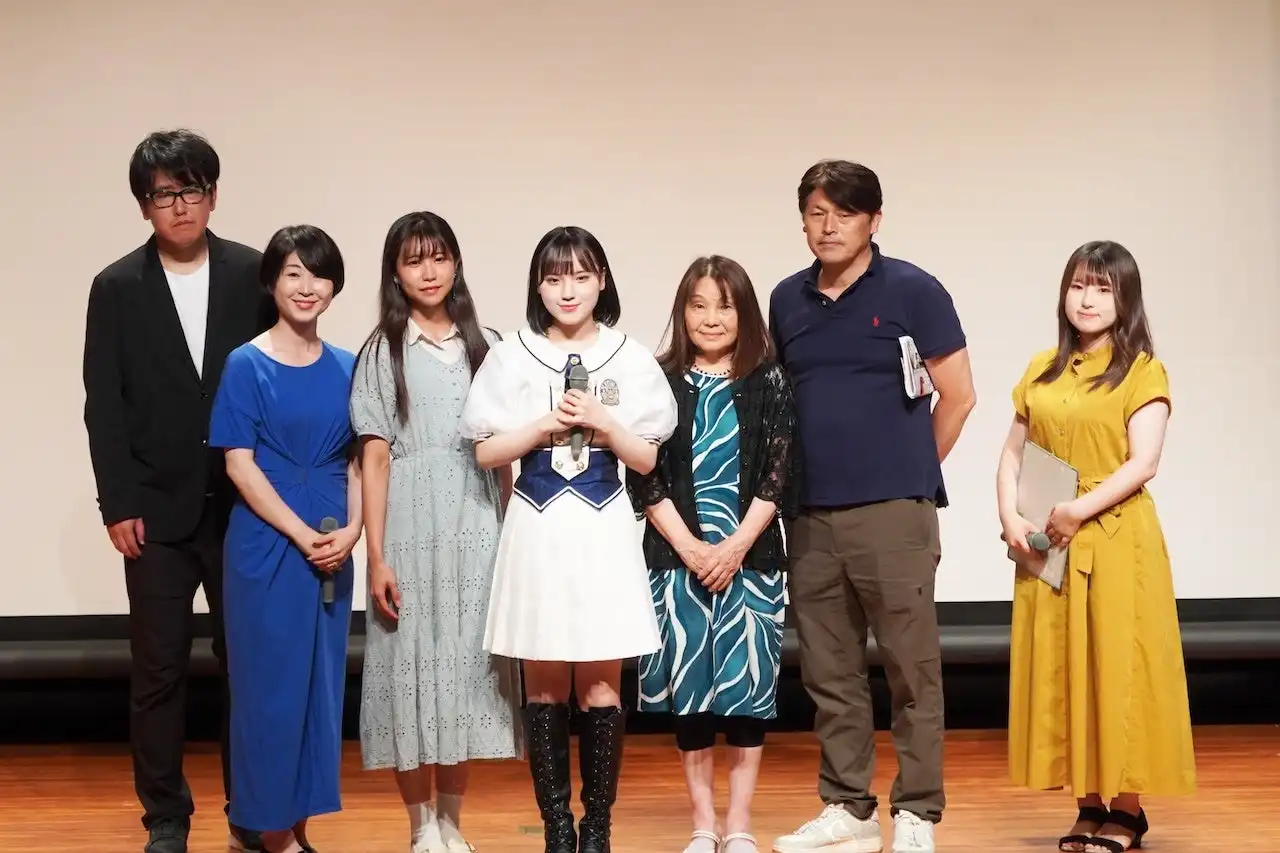 STU48清水紗良が広島戦後80周年記念ふるさと映画『広島物語』で主演を務めYMCA国際文化センターでの舞台挨拶で平和のメッセージを発信