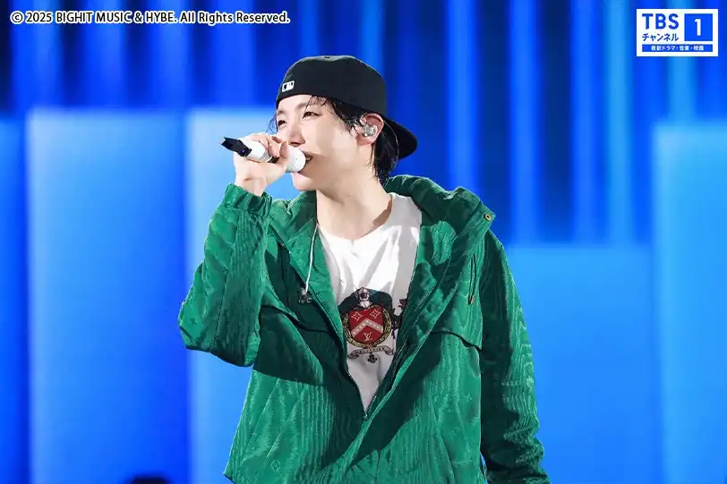 BTSのJ-HOPEが初のワールドツアー日本公演『j-hope Tour ‘HOPE ON THE STAGE’ in JAPAN 京セラドーム大阪』をTBSチャンネル1でテレビ初独占放送、8月24日午後9時から52万人を動員したファイナル公演を収録