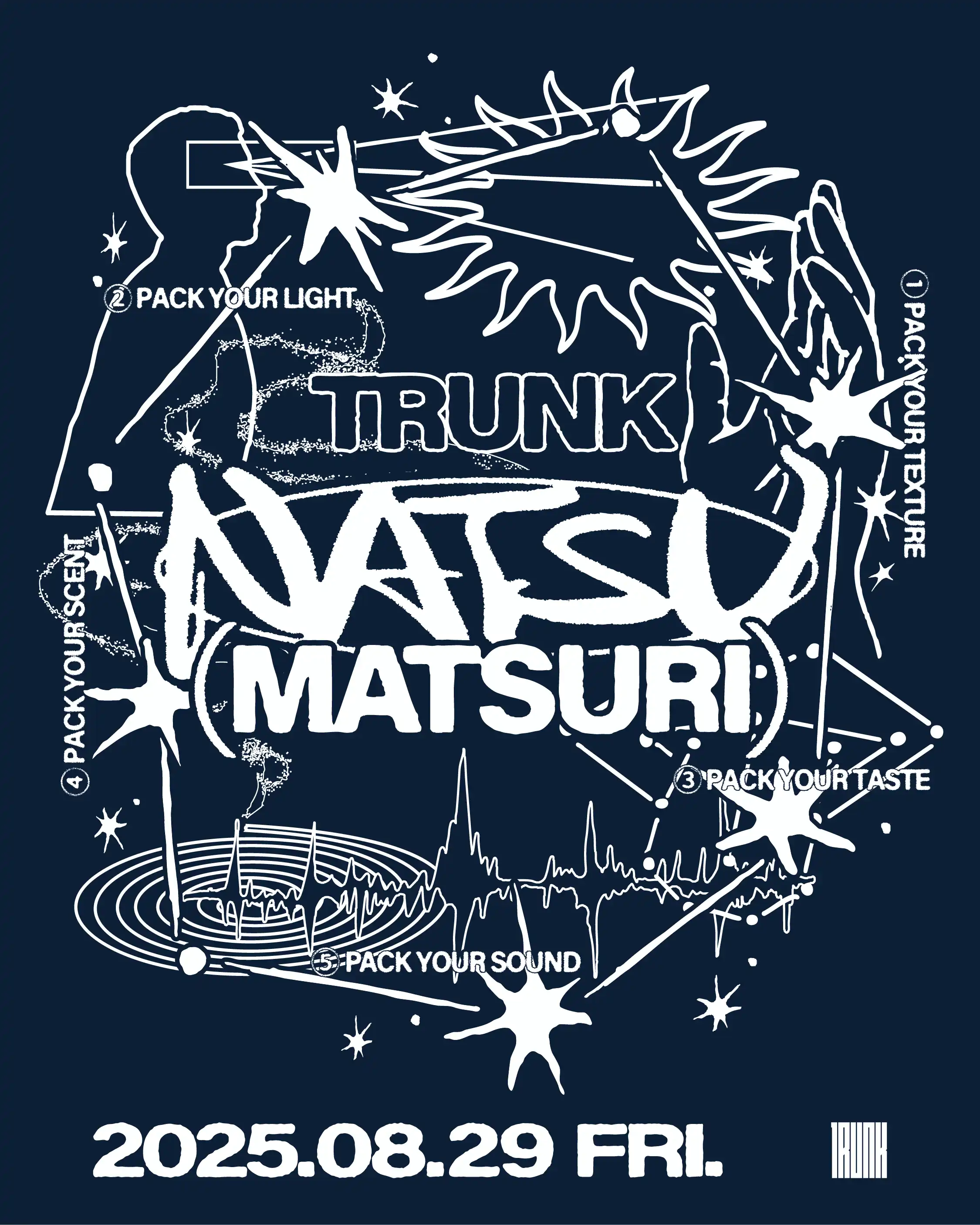 「TRUNK NATSU MATSURI ’25」が8月29日に開催｜料金やチケット、出演者などを紹介
