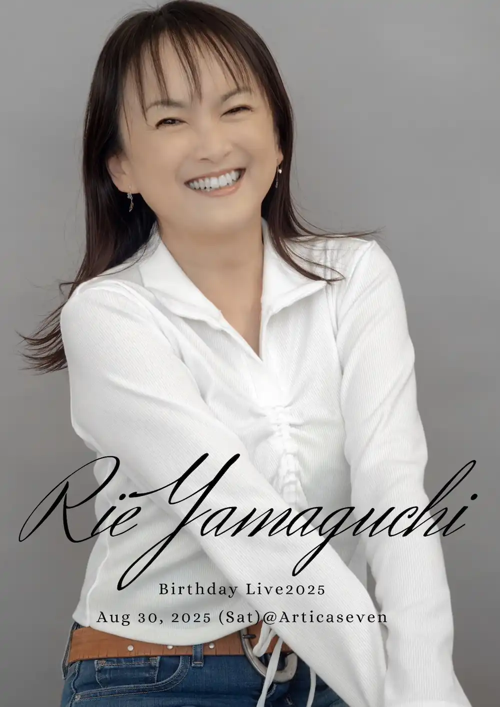 「【追加公演】山口リエ Birthday Live 2025」が8月30日に開催｜料金やチケット、出演者などを紹介