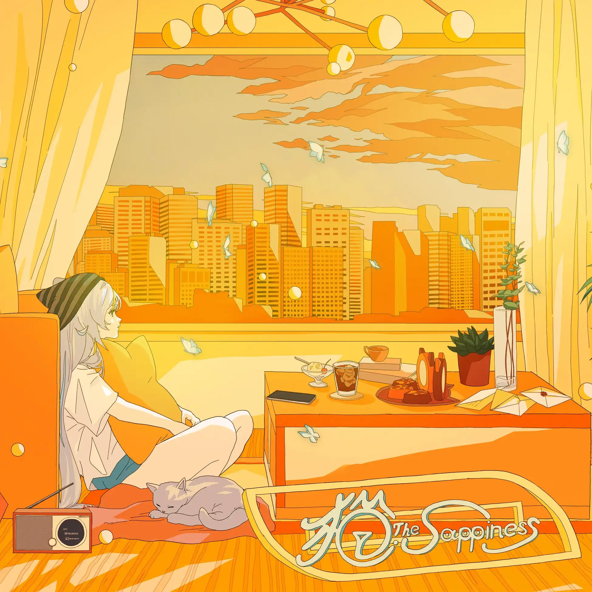 猫 The Sappinessが新曲「1R Vacation」を8月27日にリリース&MV公開、Lo-fiでチルなラップが特徴の2025年夏空気感を切り取ったChillポップソング