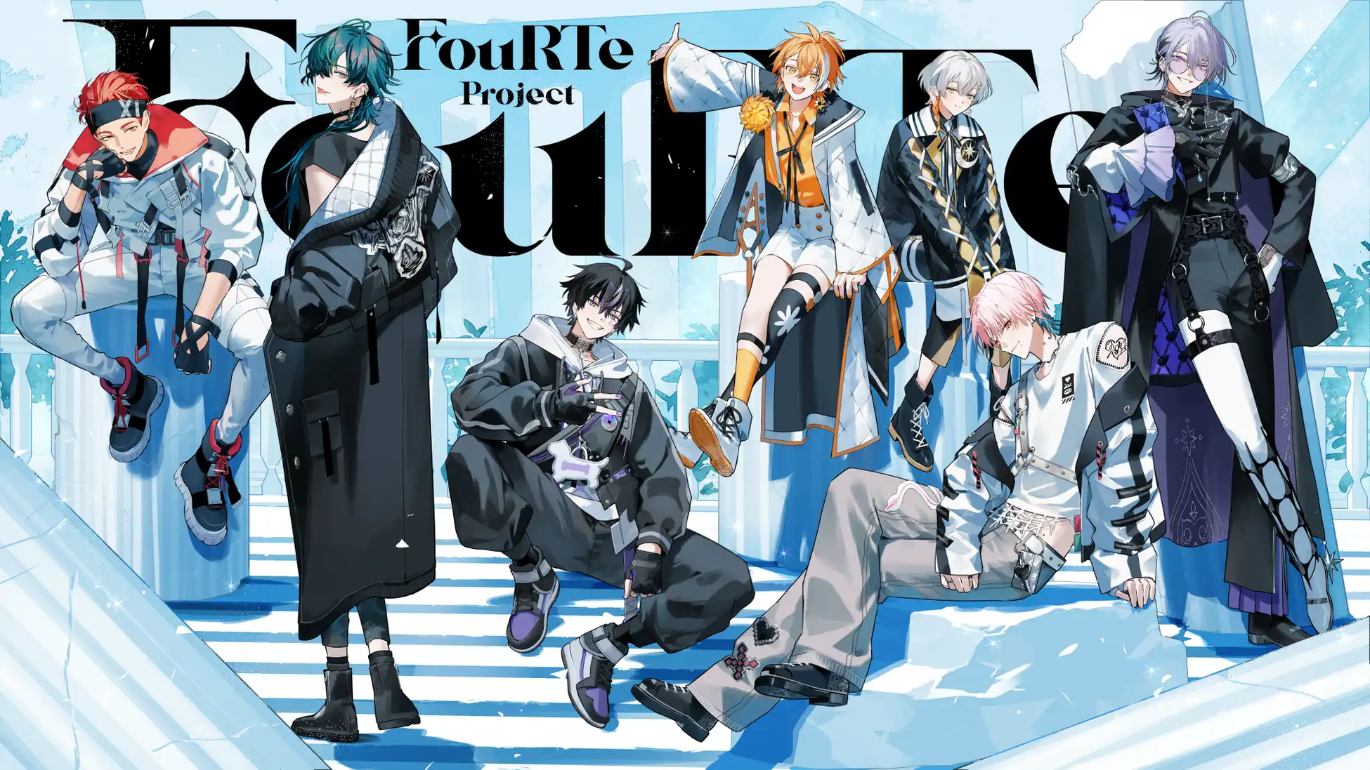 株式会社ClaN Entertainmentが7人組バーチャルアイドルグループ「FouRTe Project」の始動を発表、☆Taku Takahashiプロデュースによるデビューシングルを9月25日に配信開始予定